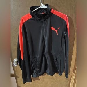 Black/Coral Track Jacket PUMA